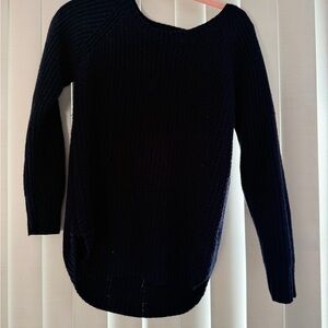 Navy Women's Crew Neck Sweater